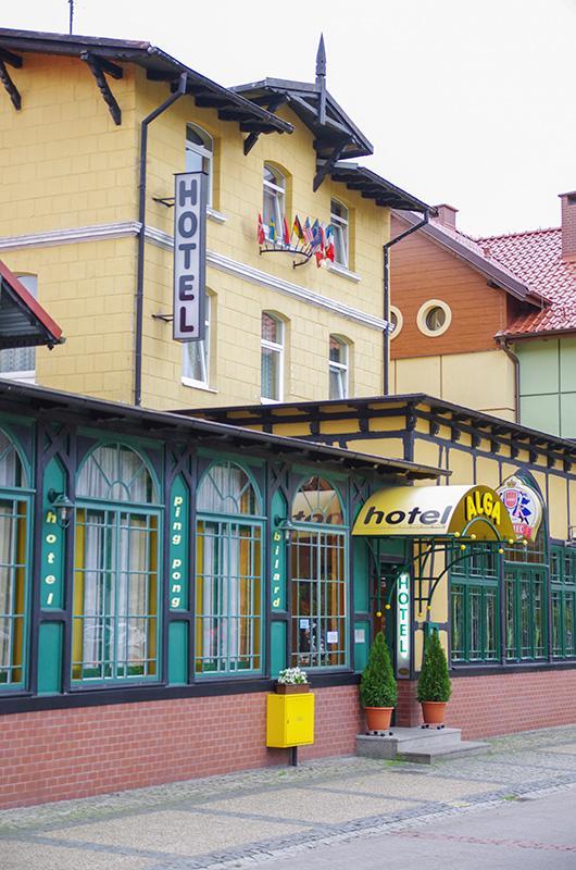 Hotel Alga Ustka Exterior foto